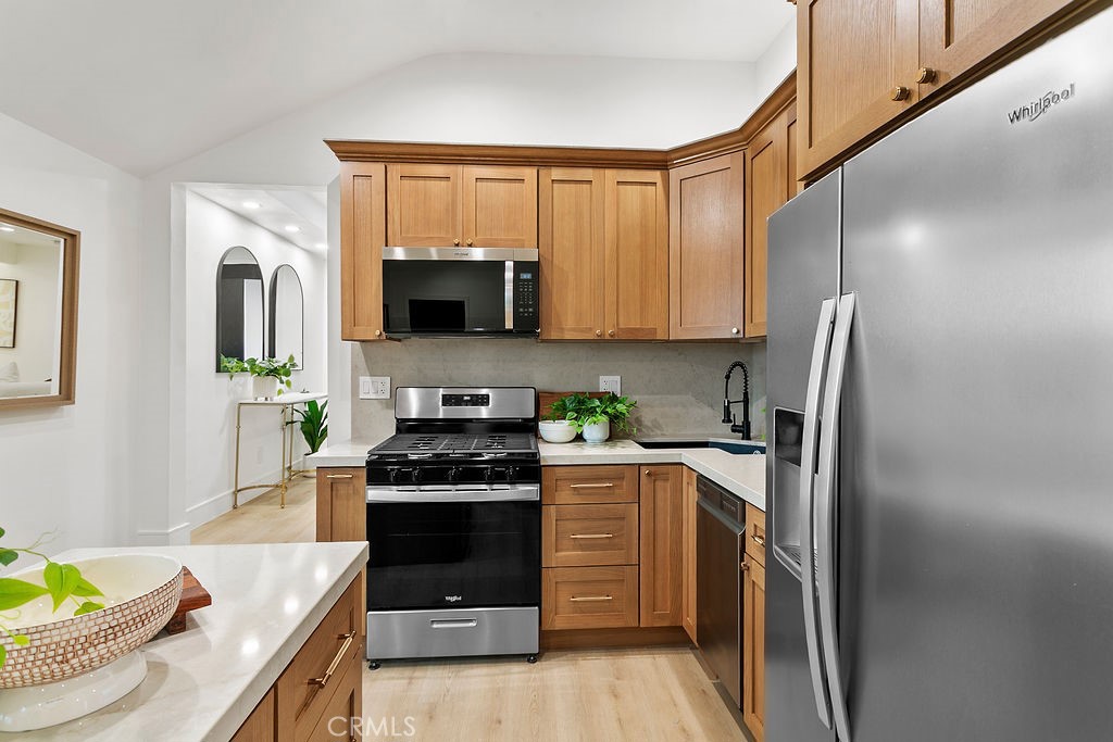 6091 Navajo Road Westminster, CA 92683 - Photo 24 of 44 Jr ADU New Kitchen and new stainless steel appliances