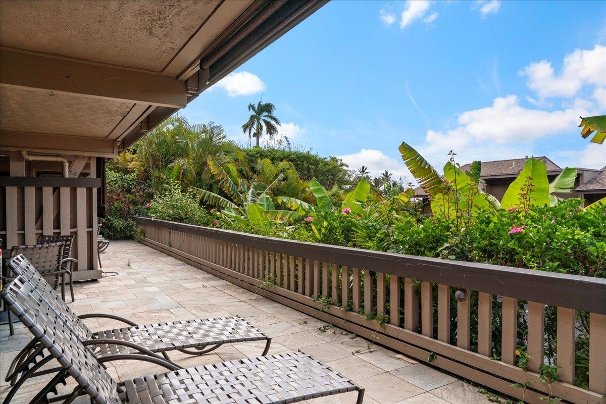 4909 Lower Honoapiilani Road, Unit E2E Lahaina, HI 96761 - Photo 29 of 42 a view of balcony with wooden floor