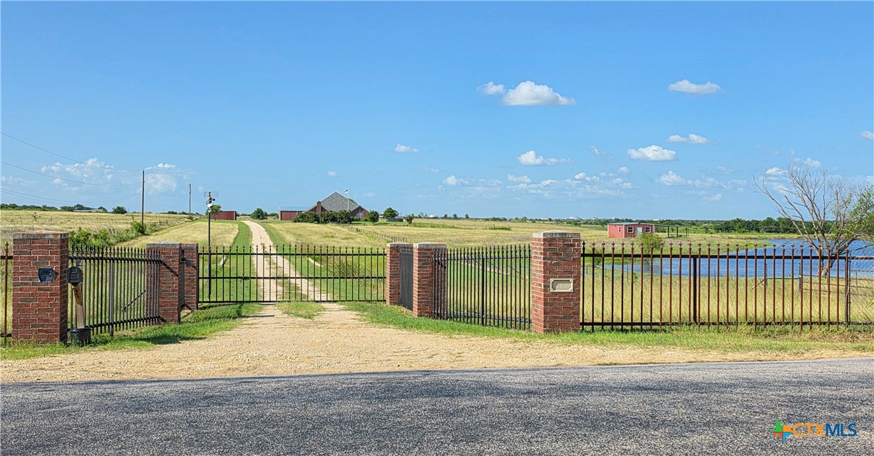 Stately entry way.