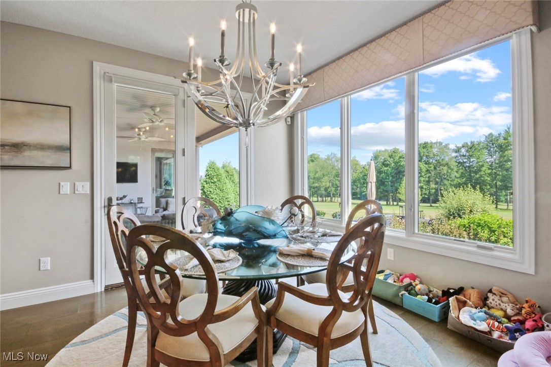 6857 Kyle Ridge Pointe Canfield, OH 44406 - Photo 8 of 41 Dinette with a beautiful view