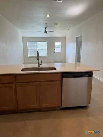 a view of a walk in closet