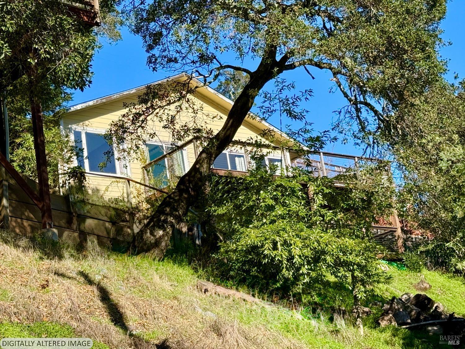 412 Scenic Road Fairfax, CA 94930 - Photo 14 of 24 Lower Exterior Shot - https://ibb.co/YB5dqx8v