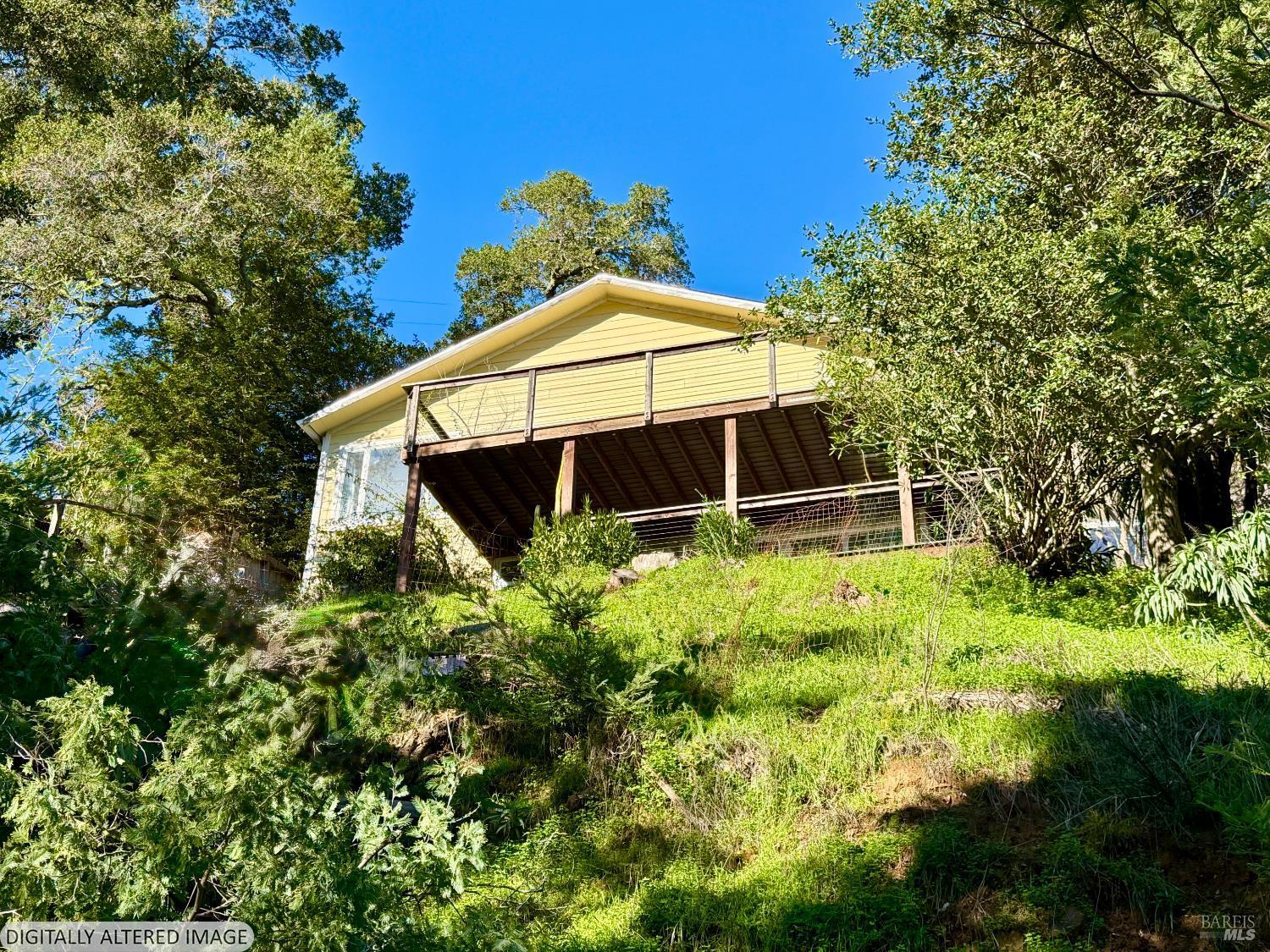 412 Scenic Road Fairfax, CA 94930 - Photo 15 of 24 Lower Exterior Shot - https://ibb.co/LdG8JyXC