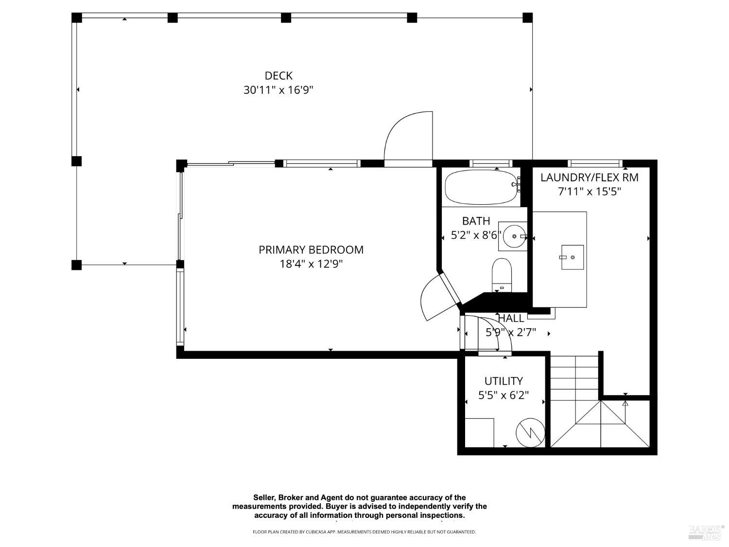 412 Scenic Road Fairfax, CA 94930 - Photo 23 of 24 Lower Floor