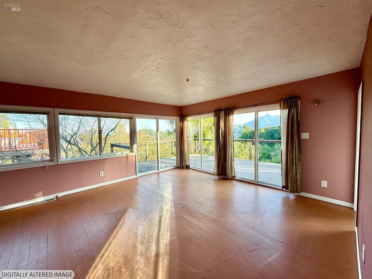 412 Scenic Road Fairfax, CA 94930 - Photo 6 of 24 Living Room - https://ibb.co/VcHrwbpN