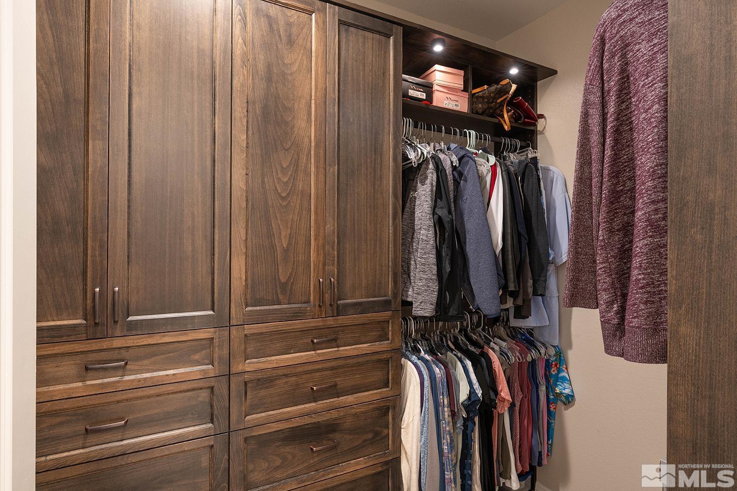 5414 Cremello Way Reno, NV 89511 - Photo 24 of 40 a view of walk in closet with clothes