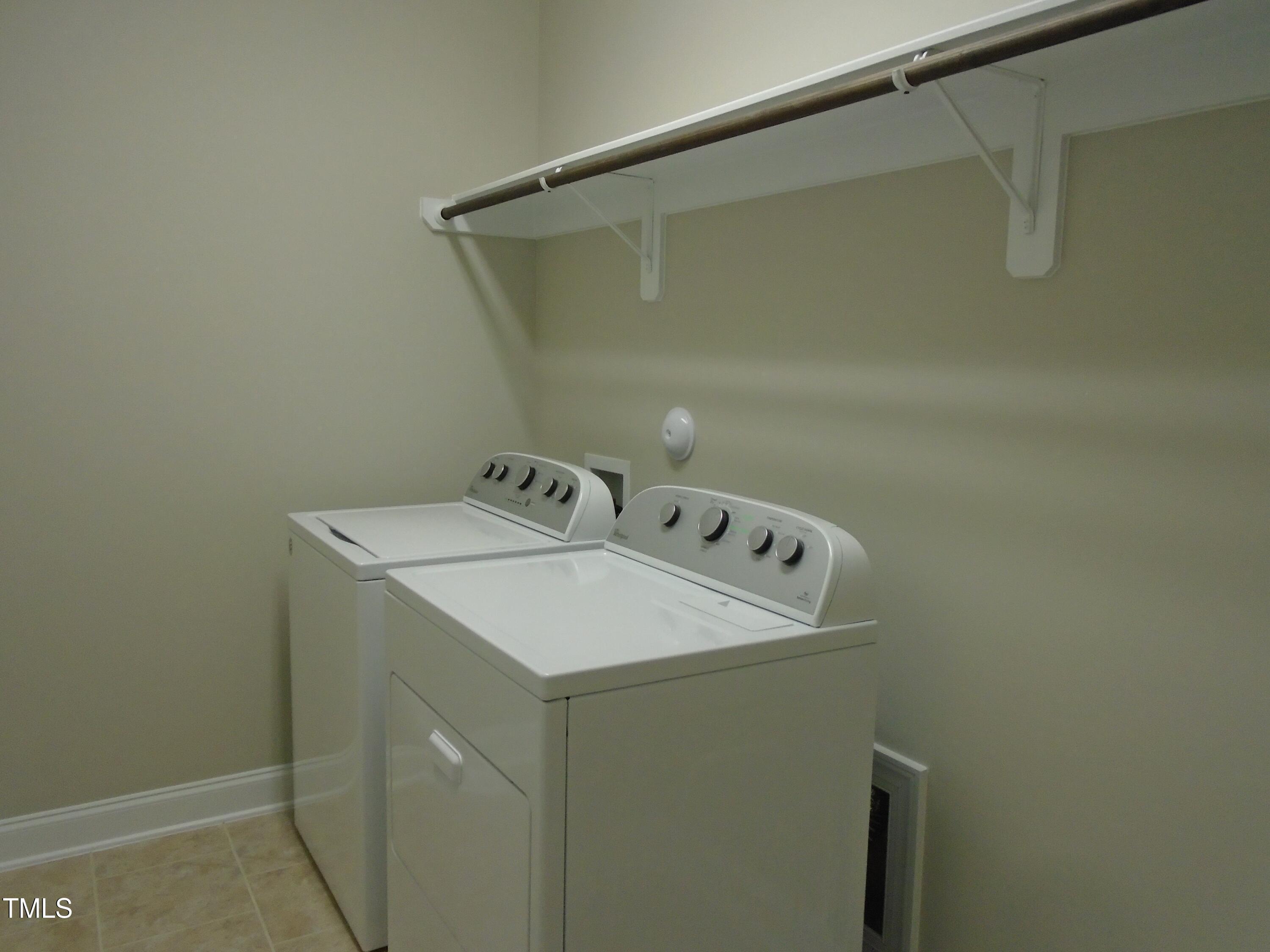 1809 Capstone Drive Durham, NC 27713 - Photo 25 of 35 a utility room with dryer and washer