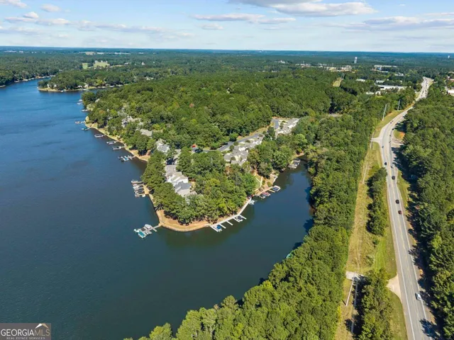 a view of a livingroom with furniture and a table