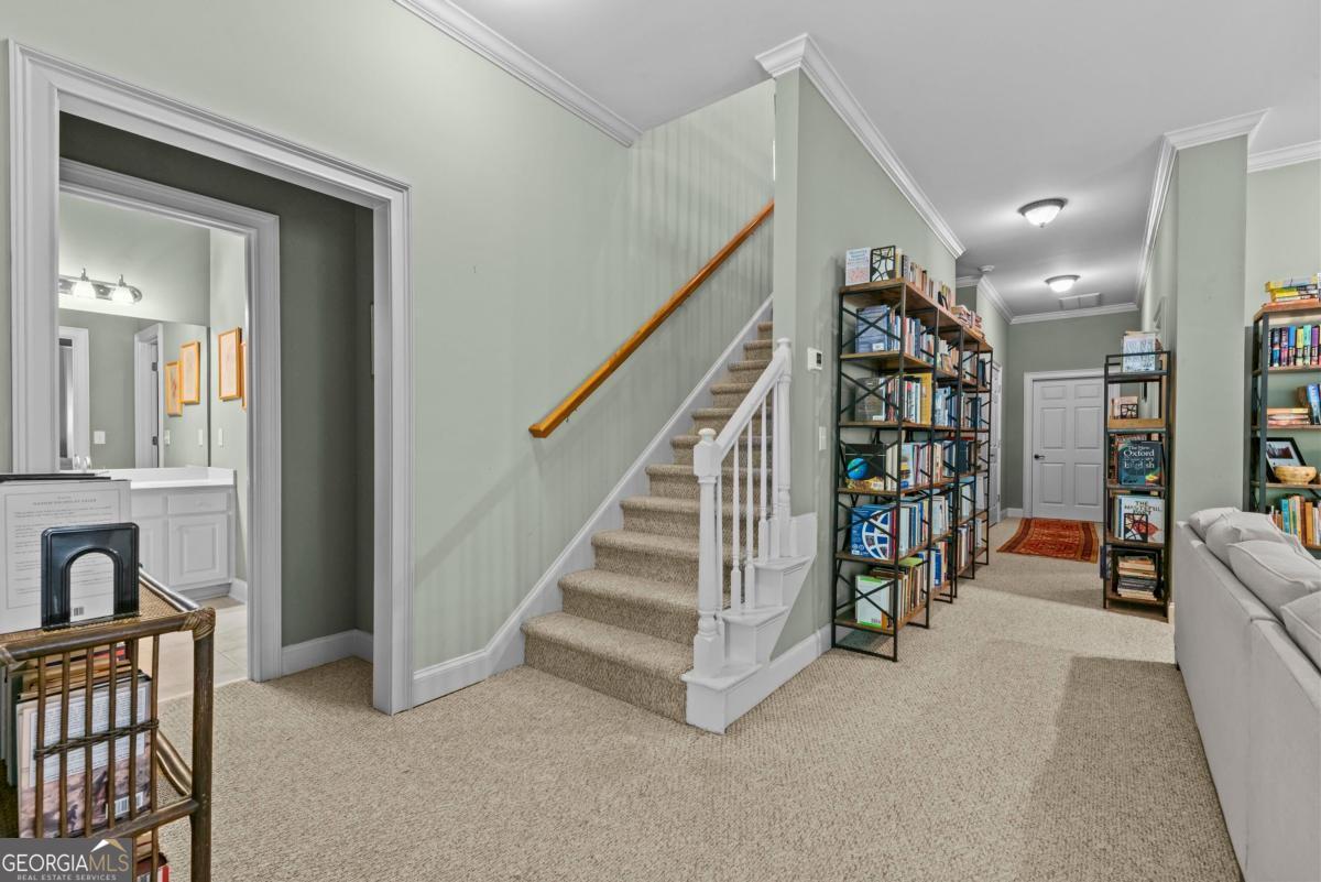 1540 Vintage Club Road Greensboro, GA 30642 - Photo 62 of 71 a view of an entryway with workspace and livingroom view