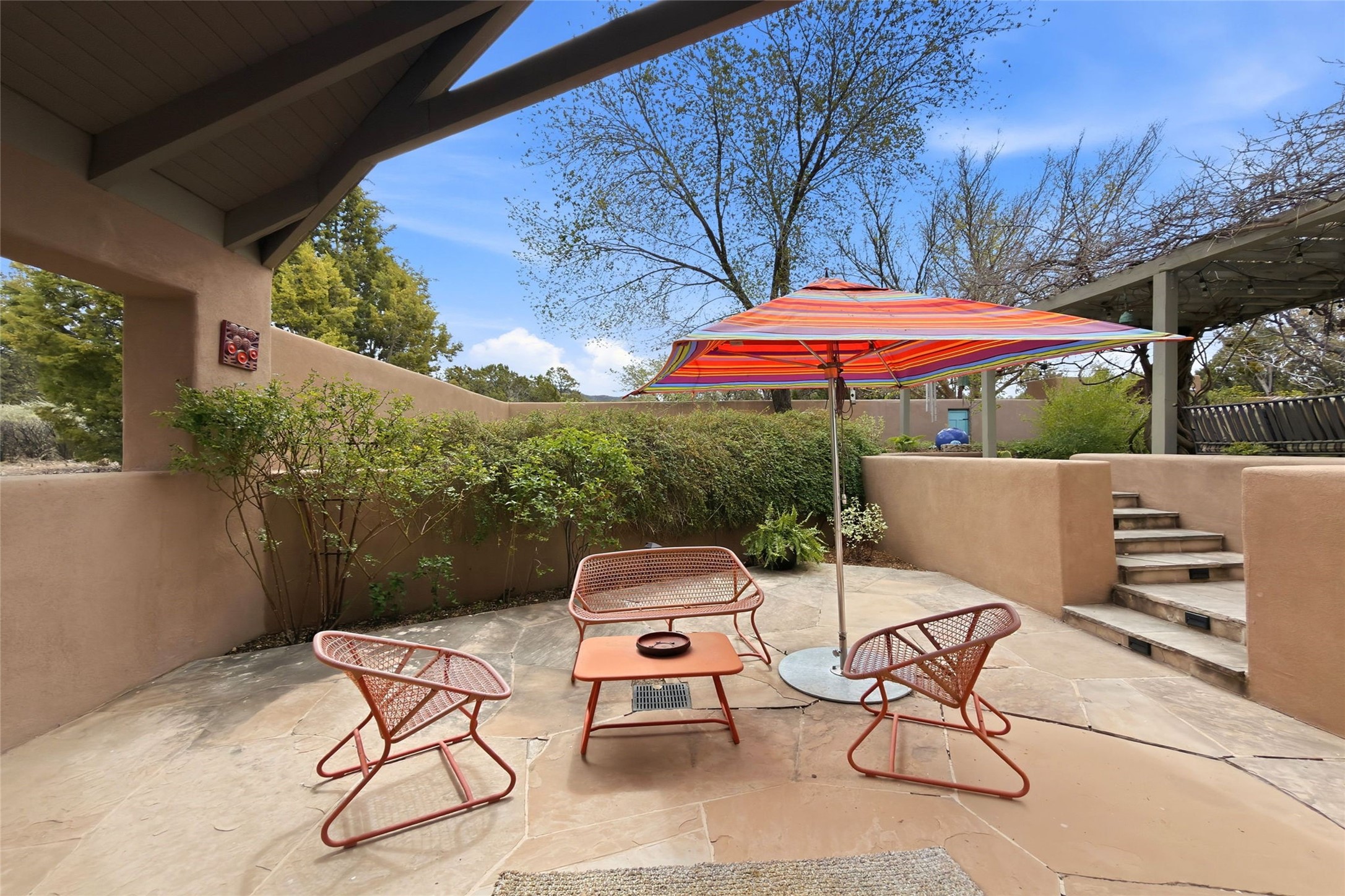 55 Paseo Del Rancho Santa Fe, NM 87506 - Photo 35 of 61 Patio near front door