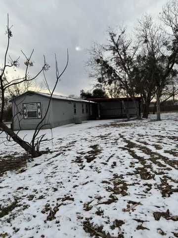 a view of wooden fence