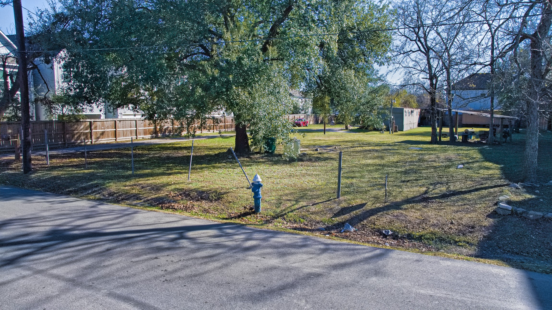 853 Rachel Street Houston, TX 77091 - Photo 11 of 19 Street view prime frontage in a developing neighborhood. Modest trailer sits onsite but the real deal is the land, surrounded by new construction.