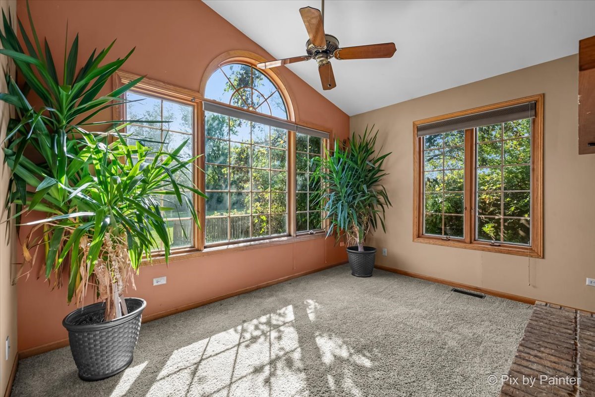 4319 Mc Cauley Road Woodstock, IL 60098 - Photo 8 of 52 a living room with furniture and a potted plant