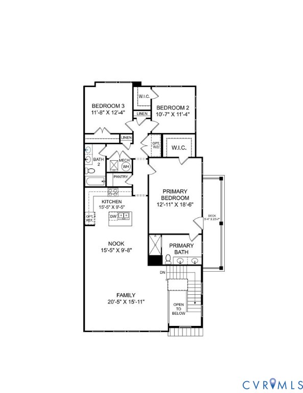 5404 Raysdale Road, Unit 202 Glen Allen, VA 23059 - Photo 3 of 3 Second FLoor