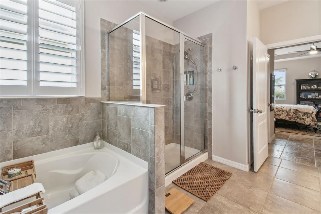 6467 Seasound Drive Apollo Beach, FL 33572 - Photo 45 of 81 a bathroom with a tub shower and sink