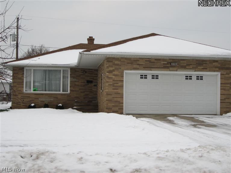 4746 Roadoan Road Cleveland, OH 44144 - Photo 1 of 15 All brick exterior with attached garage.