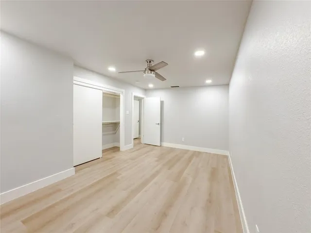 wooden floor in an empty room