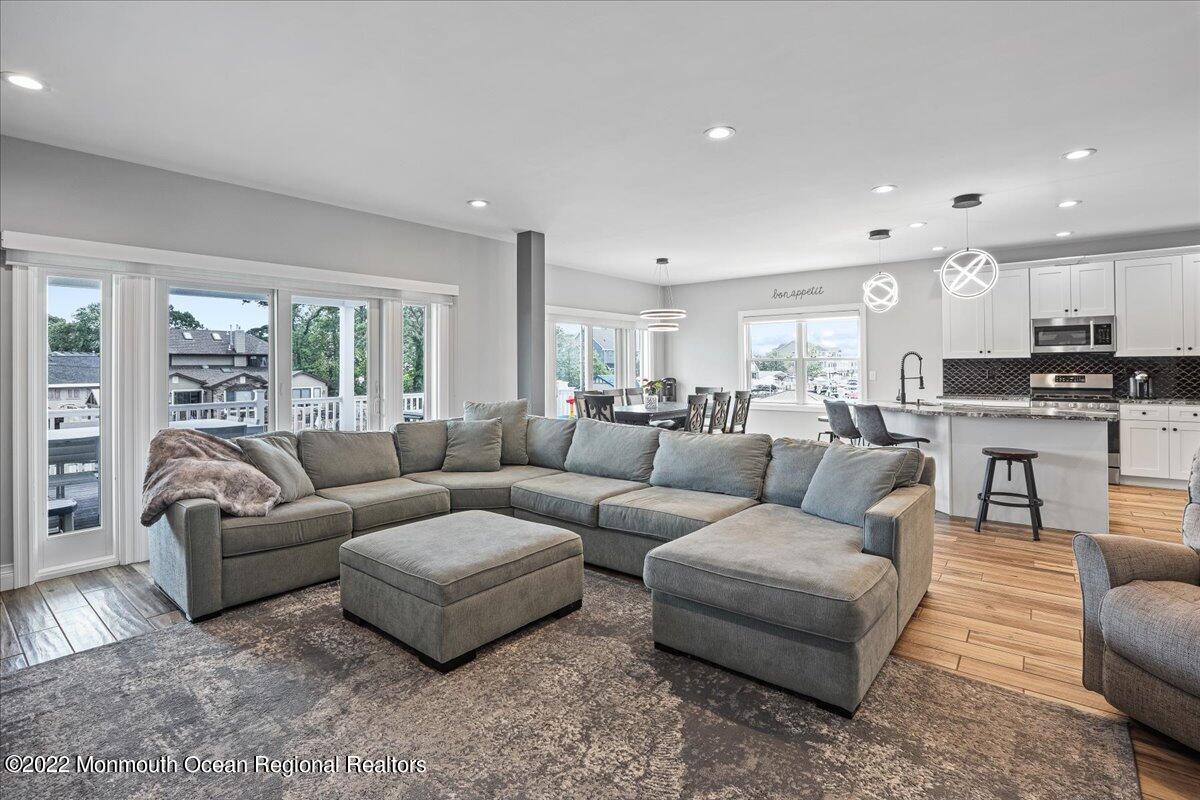 35 Channel Road Toms River, NJ 08753 - Photo 5 of 41 a living room with furniture and a large window