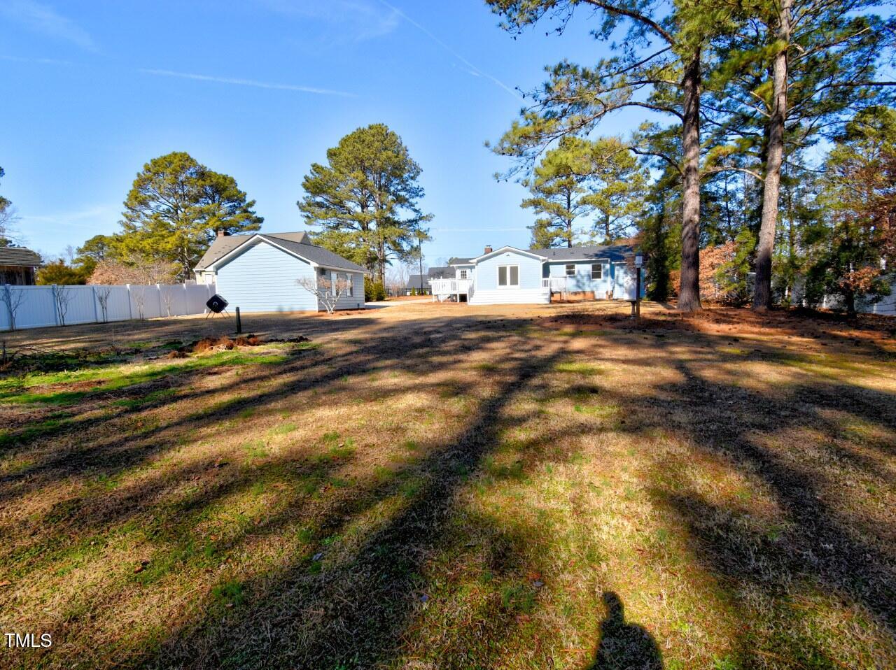 3217 Banks Road Raleigh, NC 27603 - Photo 27 of 29 a view of a yard with plants