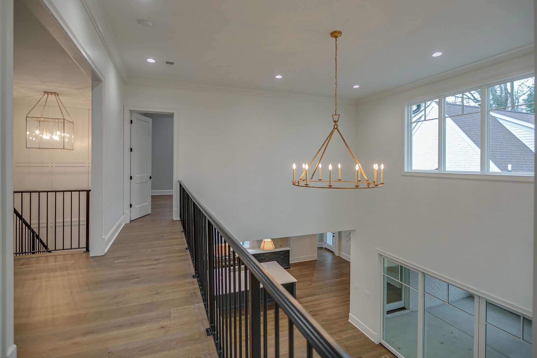 4101 Sneed Road Nashville, TN 37215 - Photo 40 of 63 a view of entryway and hall with wooden floor
