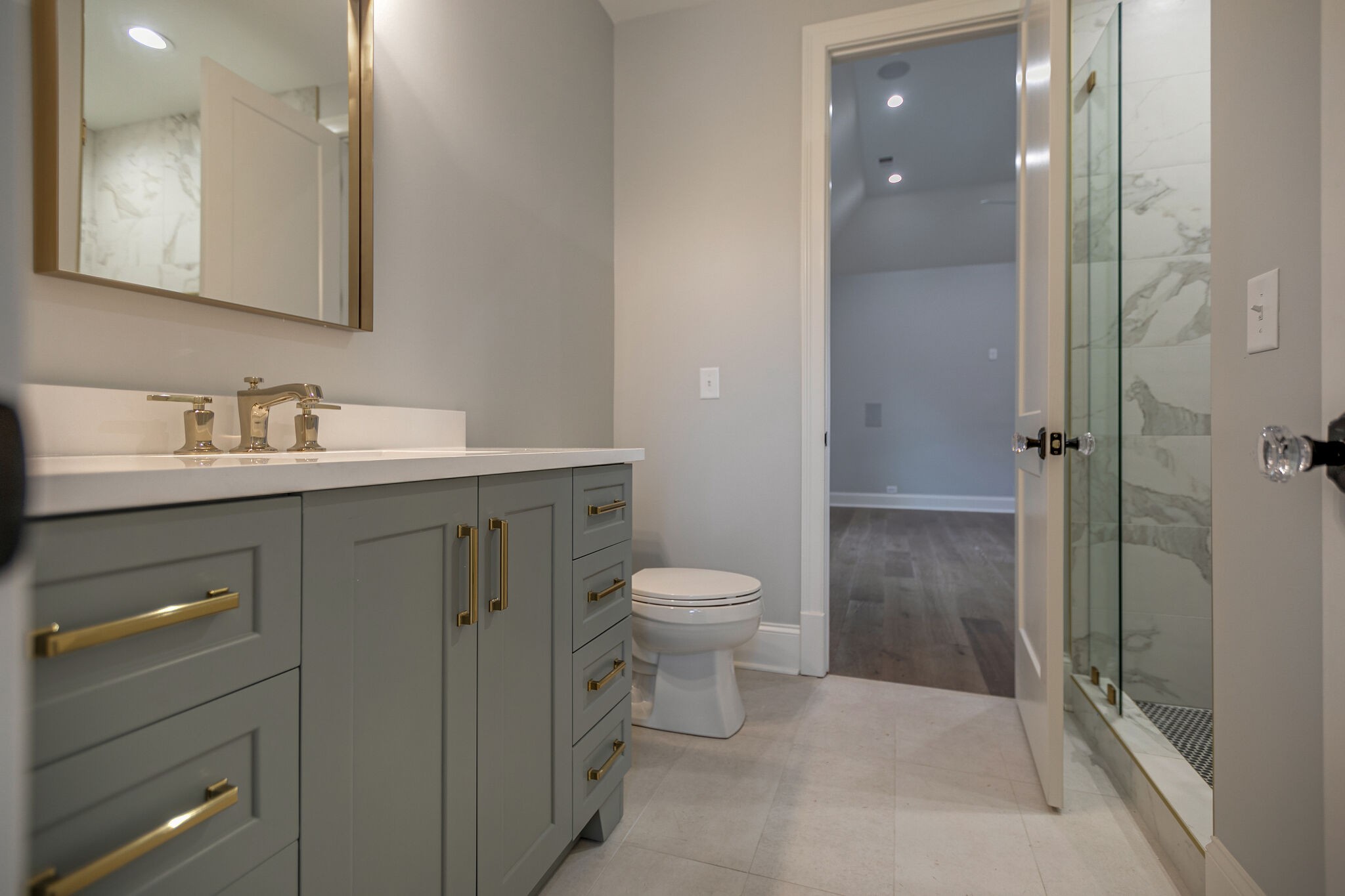 4101 Sneed Road Nashville, TN 37215 - Photo 43 of 63 a bathroom with a sink toilet and shower