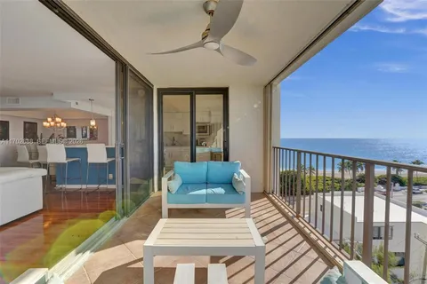 a view of an ocean beach