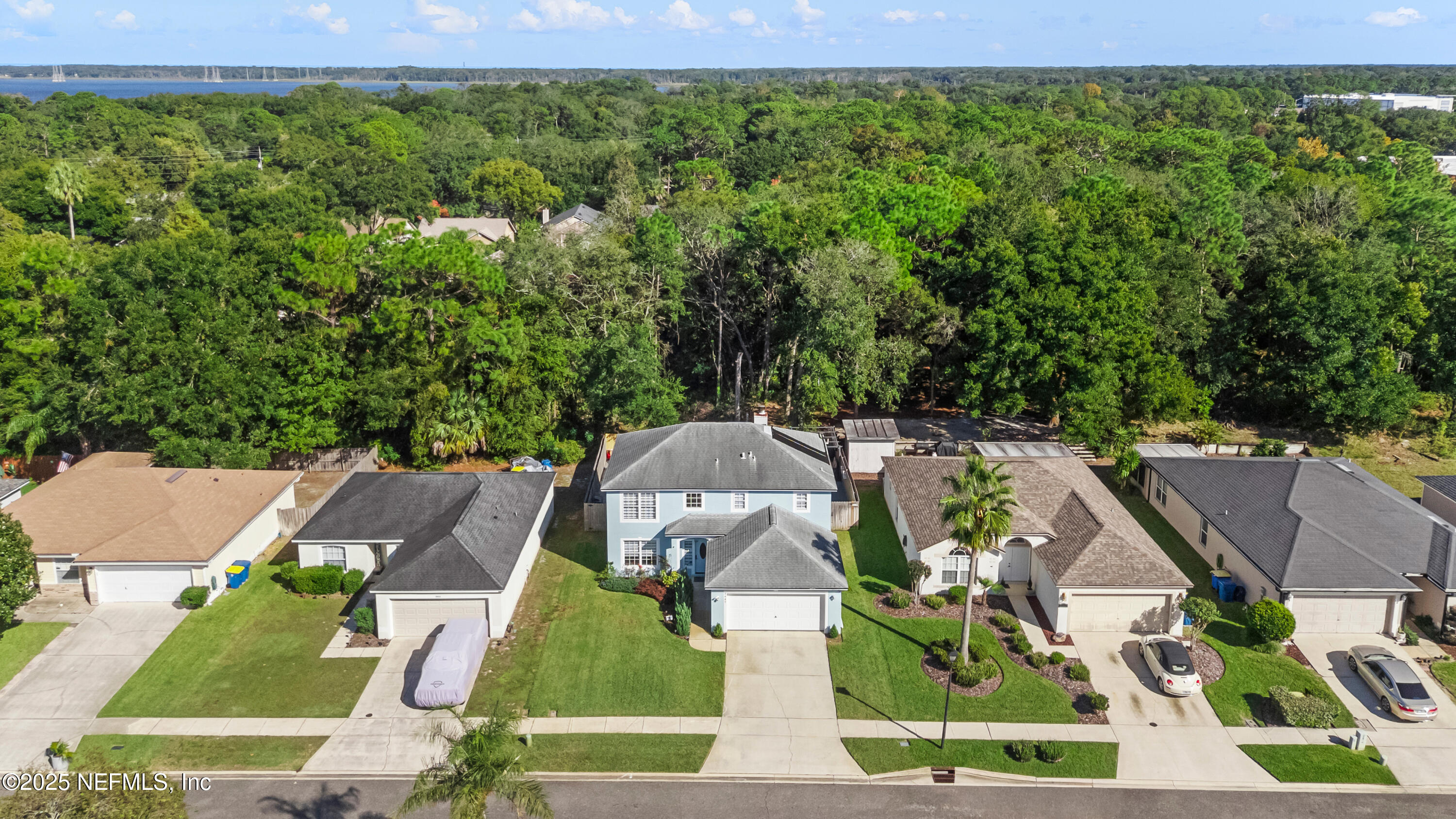 3447 Caroline Ridge Lane East Jacksonville, FL 32225 - Photo 2 of 44 an aerial view of house with yard