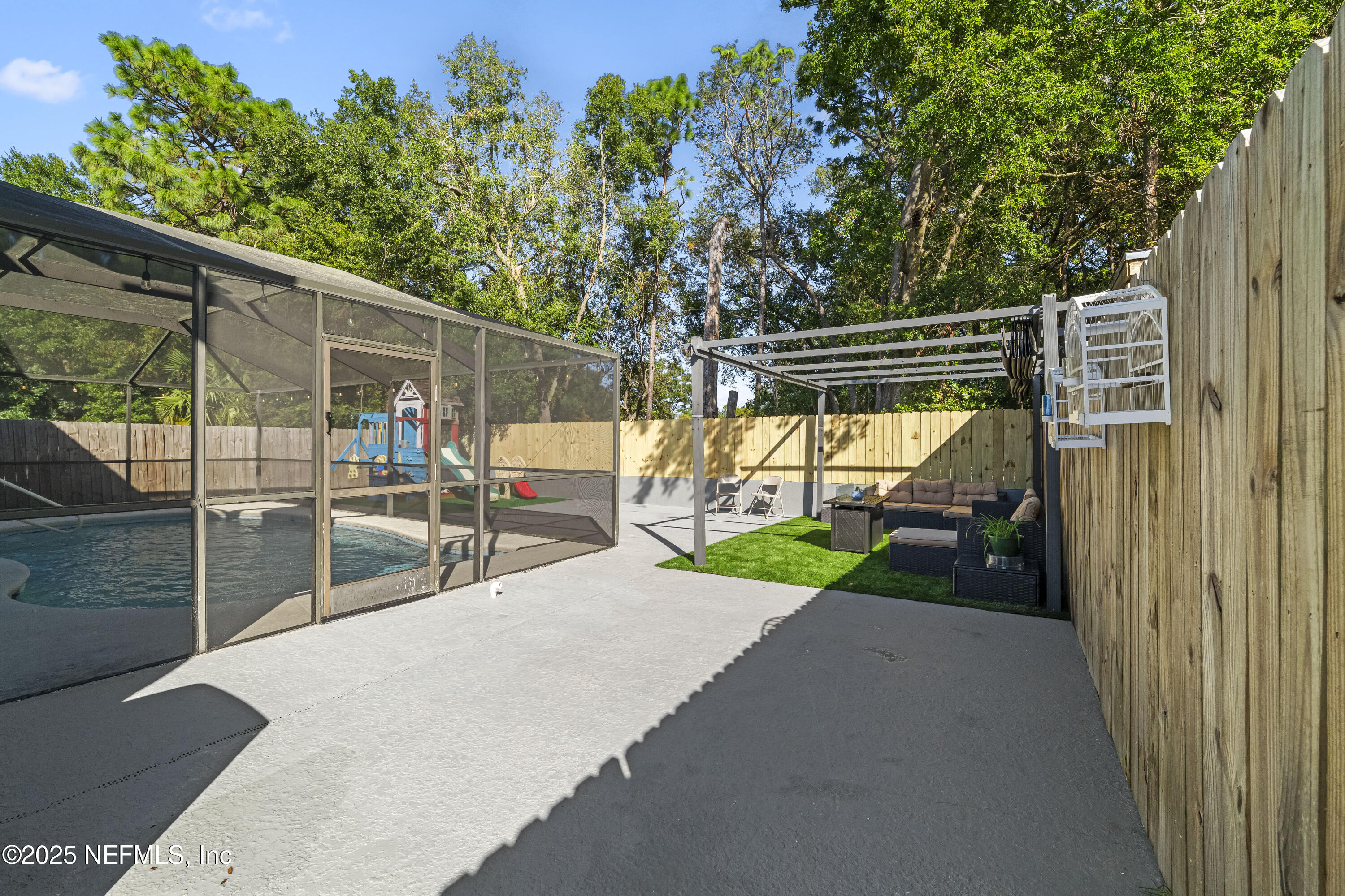 3447 Caroline Ridge Lane East Jacksonville, FL 32225 - Photo 36 of 44 a view of a backyard