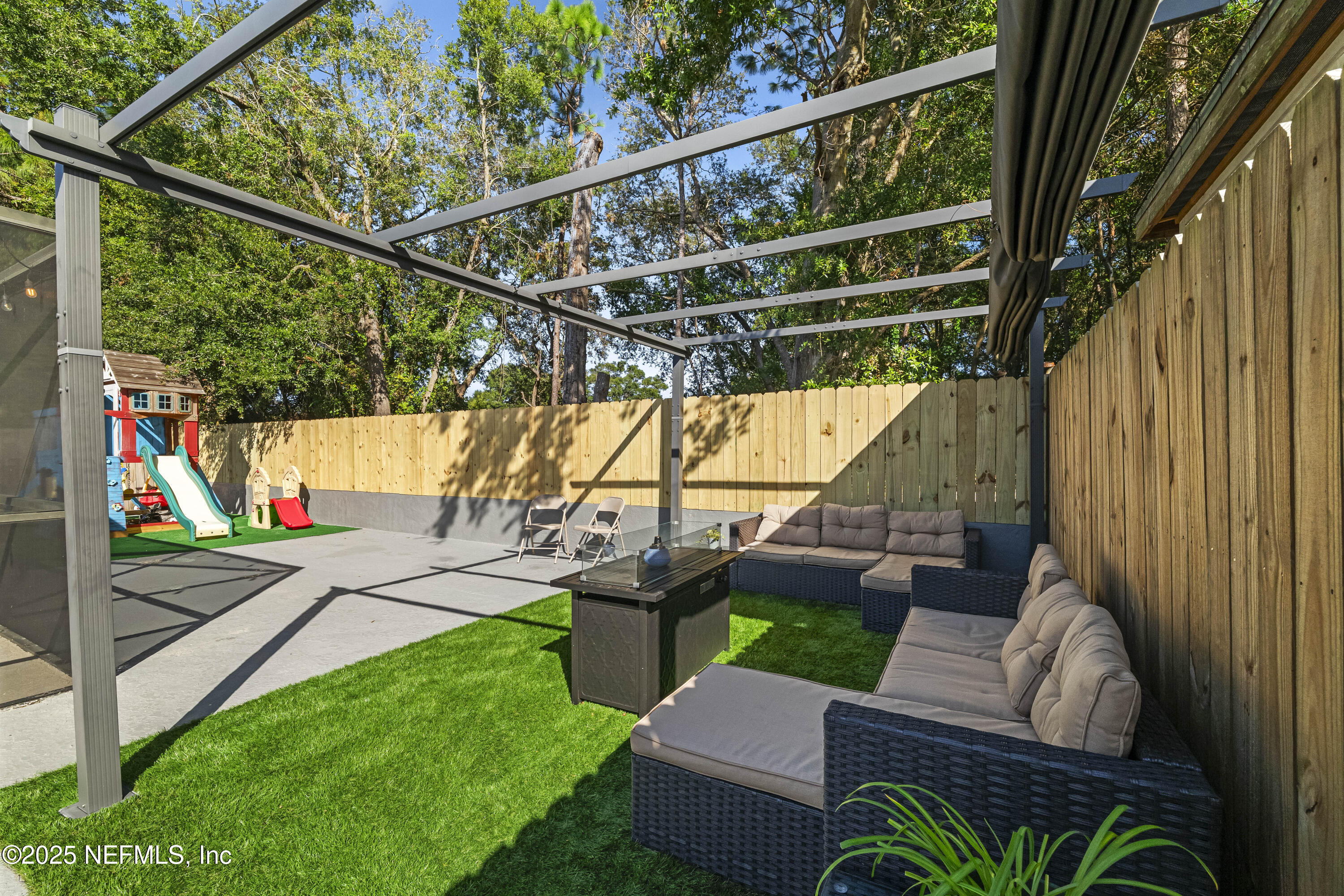 3447 Caroline Ridge Lane East Jacksonville, FL 32225 - Photo 37 of 44 a view of yard with patio