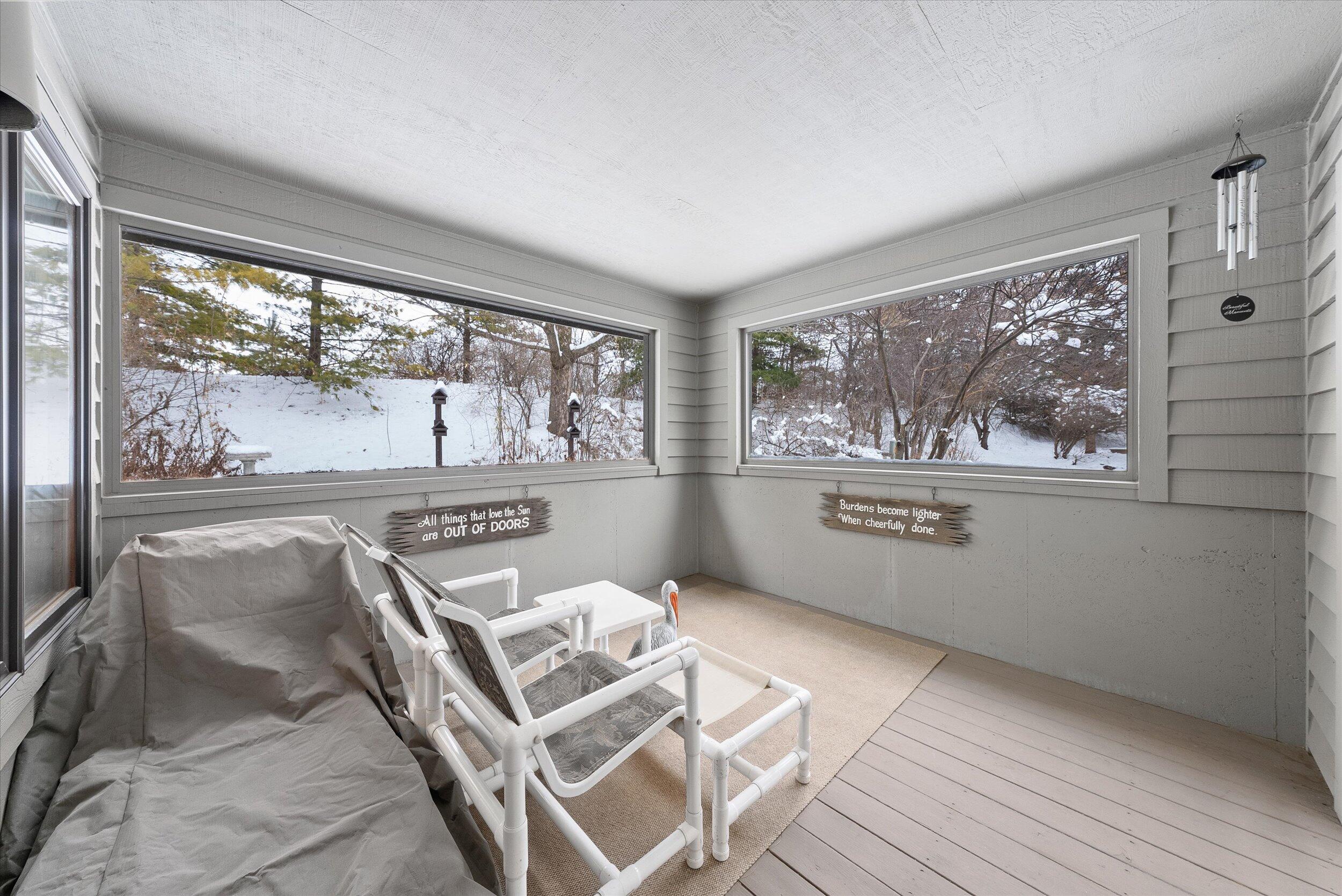 1089 Creeks Cross Road, Unit 2B Kohler, WI 53044 - Photo 11 of 28 19-Screened Porch