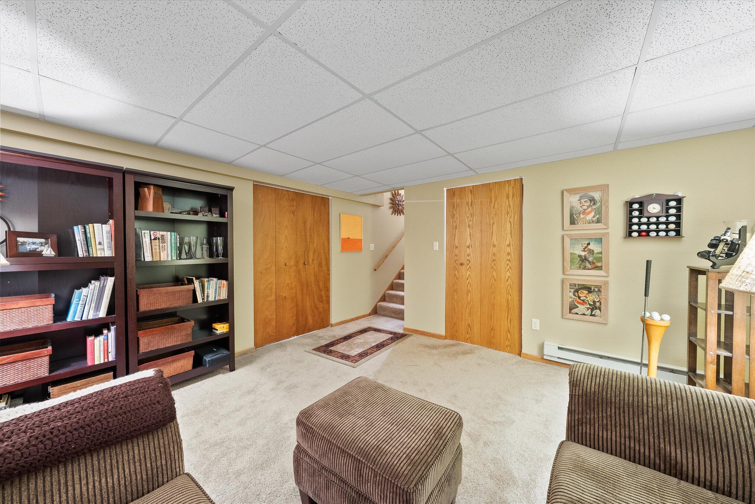 1089 Creeks Cross Road, Unit 2B Kohler, WI 53044 - Photo 19 of 28 32-Lower Level Sitting Room
