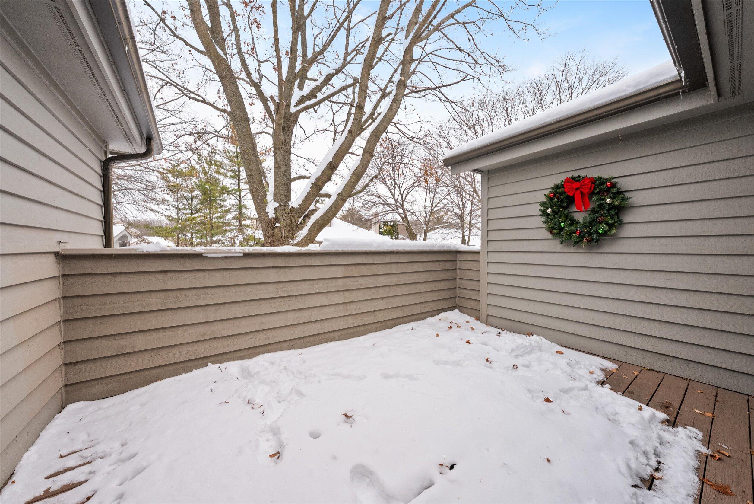 1089 Creeks Cross Road, Unit 2B Kohler, WI 53044 - Photo 8 of 28 14-Front Deck
