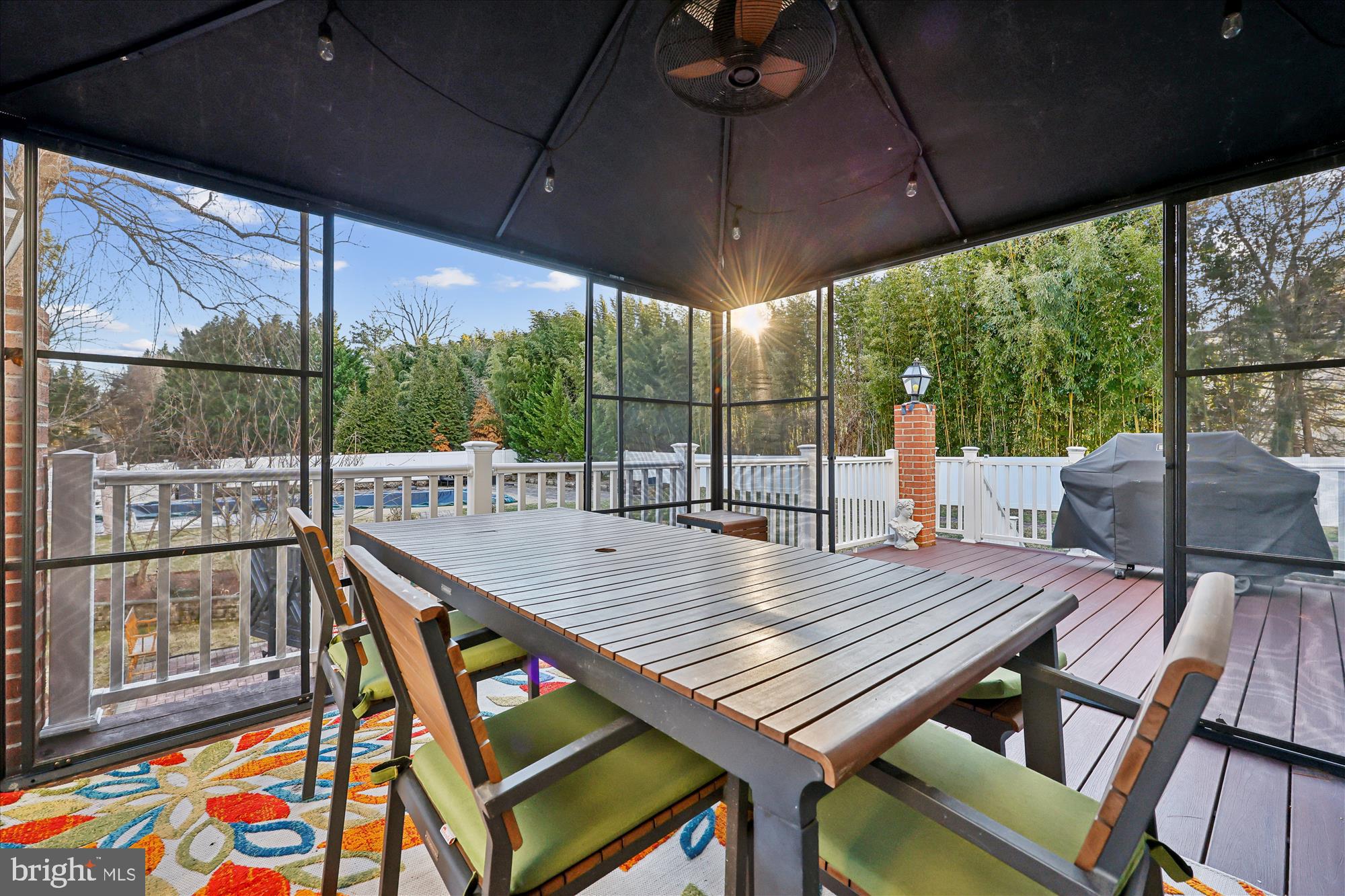 9304 Bells Mill Road Potomac, MD 20854 - Photo 64 of 74 Screened Deck for Year Round Enjoyment