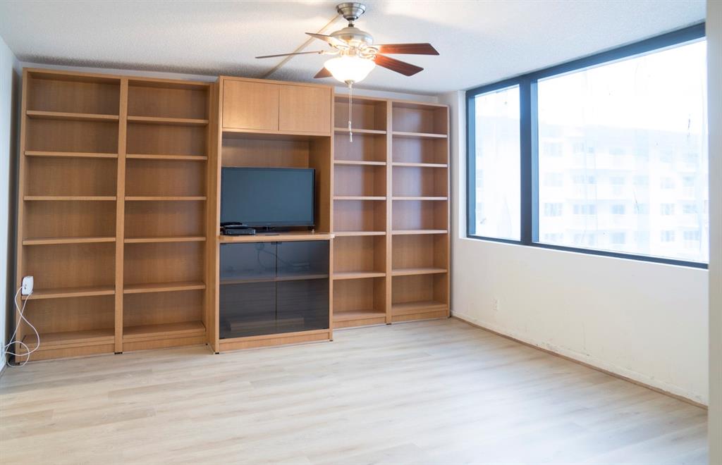 1800 South Ocean Boulevard, Unit 511 Pompano Beach, FL 33062 - Photo 19 of 48 a view of an empty room with a window and a kitchen
