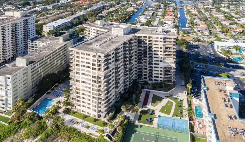 1800 South Ocean Boulevard, Unit 511 Pompano Beach, FL 33062 - Photo 4 of 48 an aerial view of a building