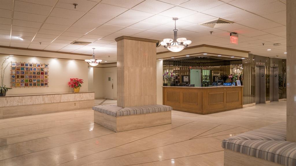 1800 South Ocean Boulevard, Unit 511 Pompano Beach, FL 33062 - Photo 42 of 48 a lobby with furniture and a chandelier