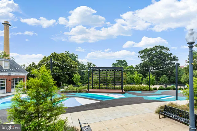 a view of a basketball court