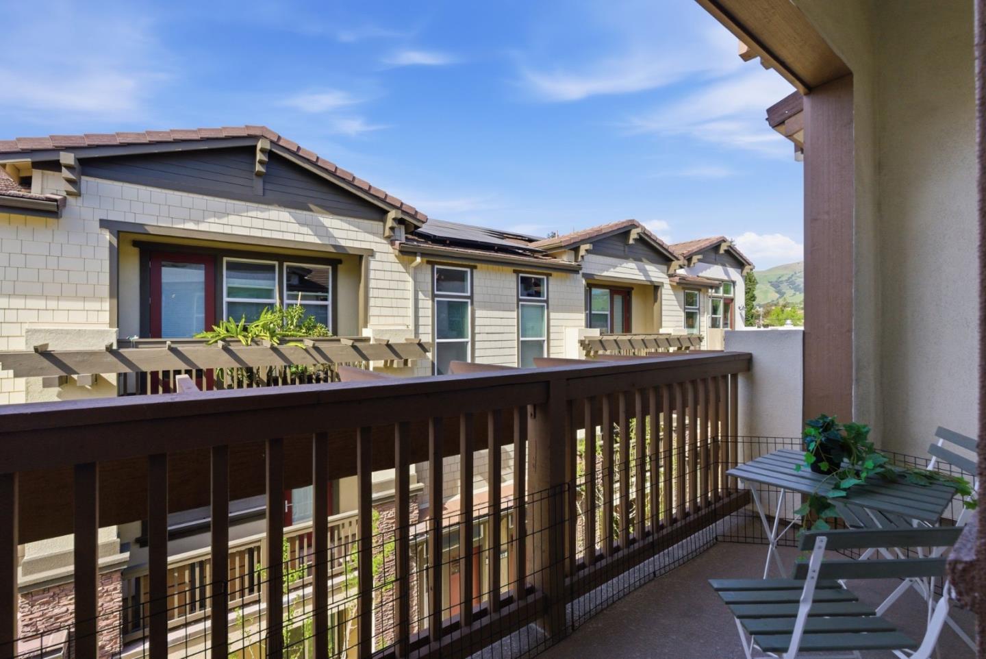 195 Carson Falls Common Fremont, CA 94539 - Photo 11 of 52 a front view of house with yard outdoor seating and deck