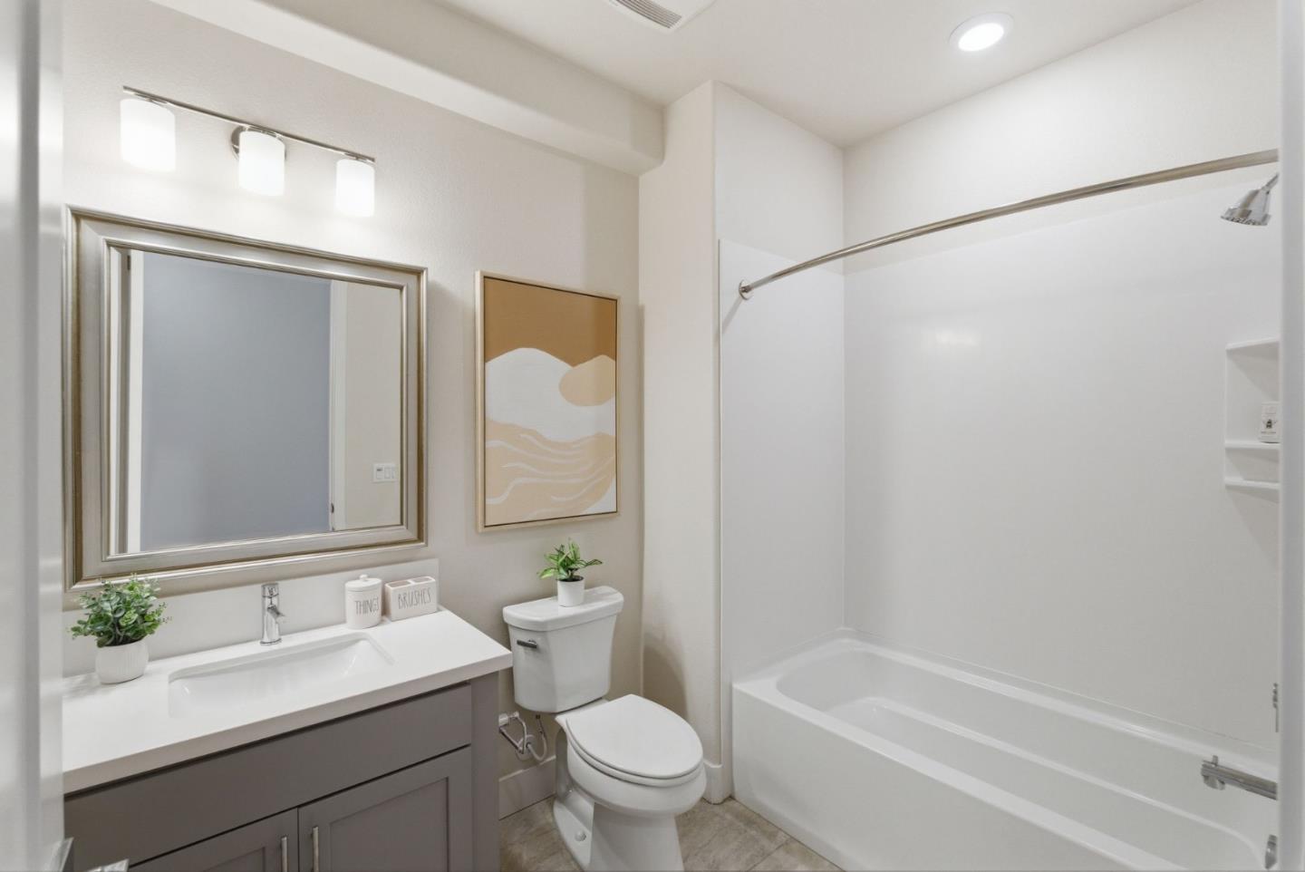 195 Carson Falls Common Fremont, CA 94539 - Photo 26 of 52 a bathroom with a sink toilet and shower