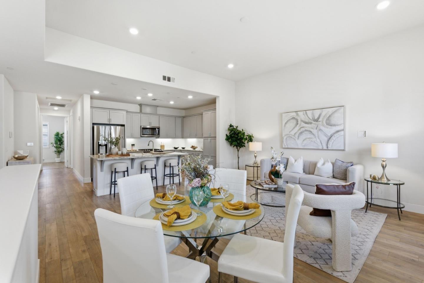 195 Carson Falls Common Fremont, CA 94539 - Photo 7 of 52 a view of a dining room with furniture