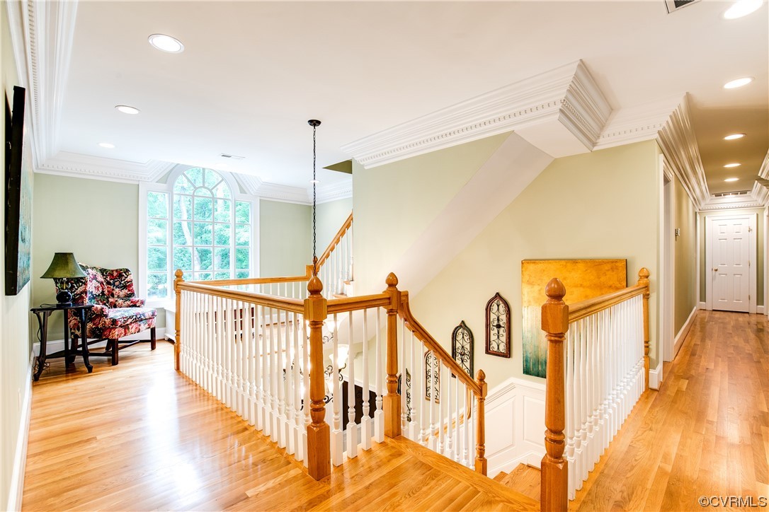 3631 Lansdowne Road Midlothian, VA 23113 - Photo 24 of 50 a view of an entryway wooden floor and windows