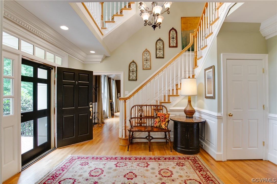 3631 Lansdowne Road Midlothian, VA 23113 - Photo 4 of 50 a view of entryway livingroom and hall