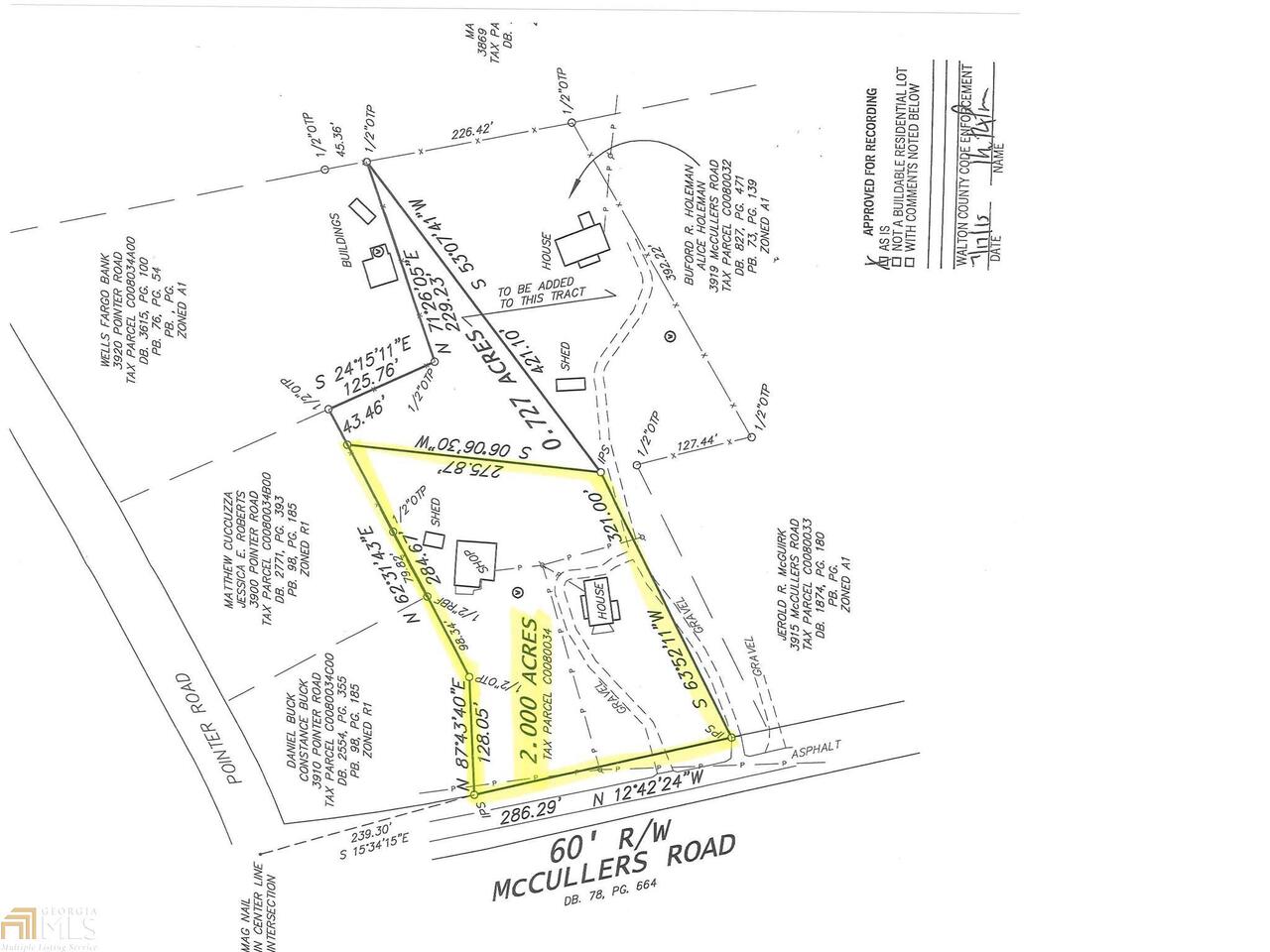 0 McCullers Road Loganville, GA 30052 - Photo 1 of 1 Gallery Image 1