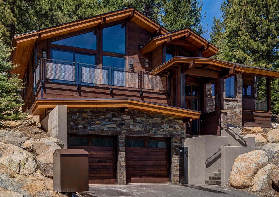 206 Shoshone Way Olympic Valley, CA 96146 - Photo 3 of 21 a front view of a house with a balcony