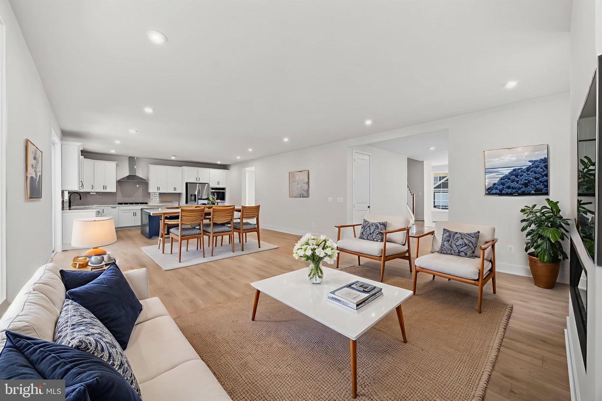 104 Alabaster Lane Stephenson, VA 22656 - Photo 19 of 41 a living room with furniture and view of kitchen