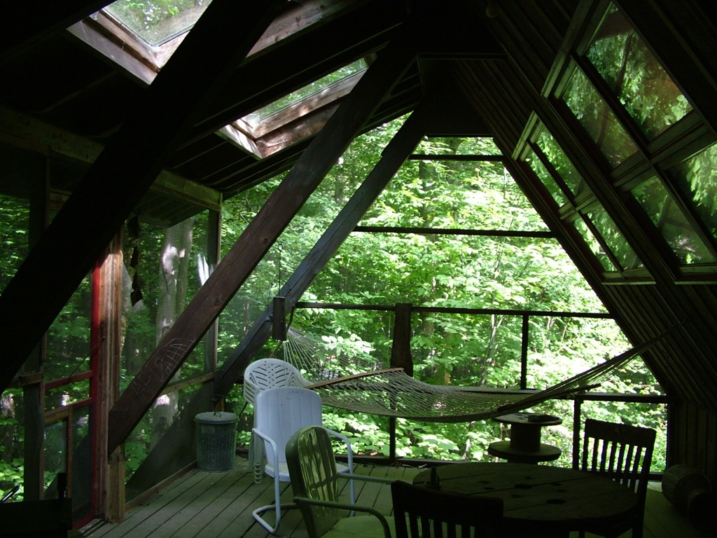 45 Dell Road Heath, MA 01346 - Photo 10 of 19 a view of balcony with a swing