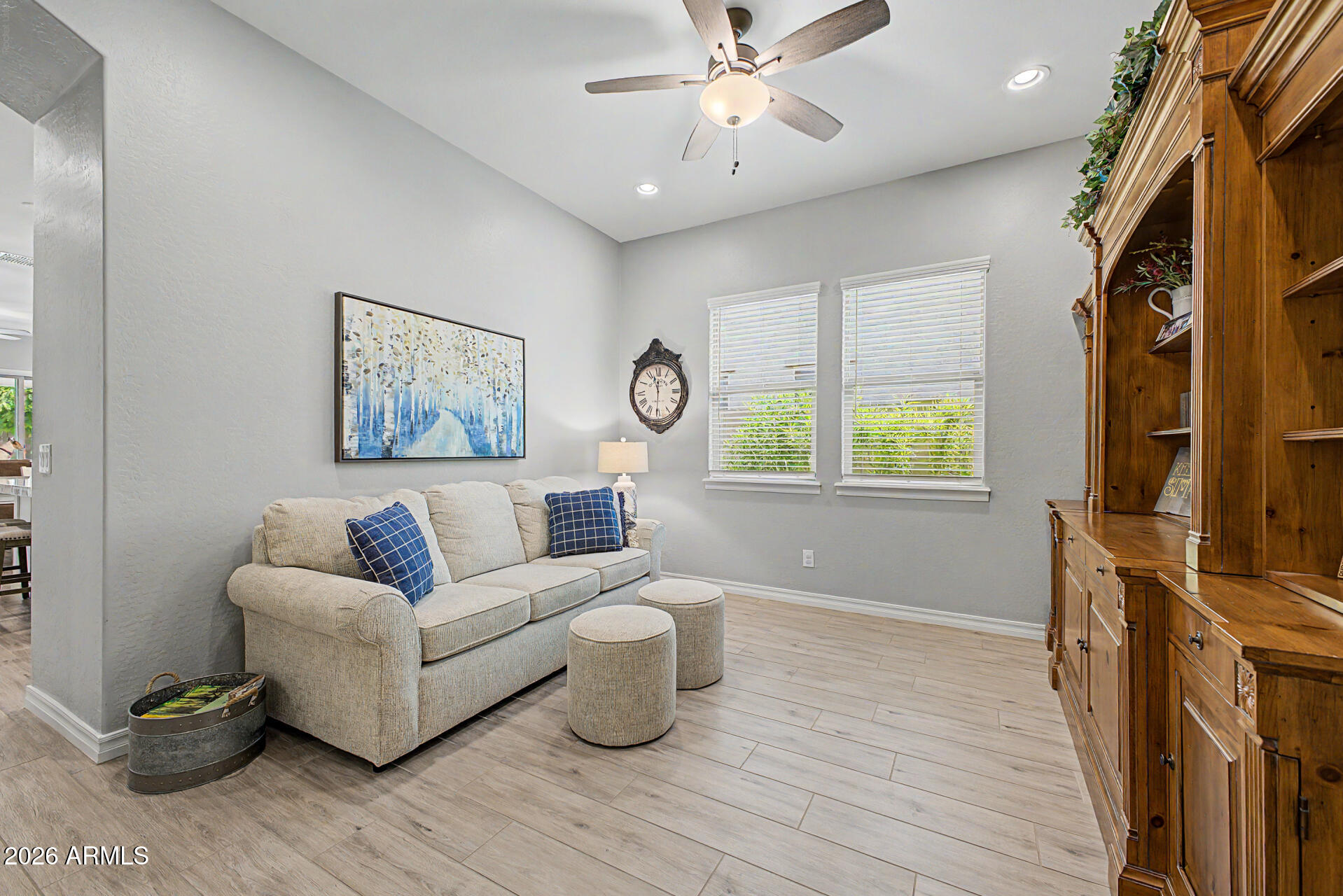 3560 East Appaloosa Road Gilbert, AZ 85296 - Photo 3 of 32 a living room with furniture and a window