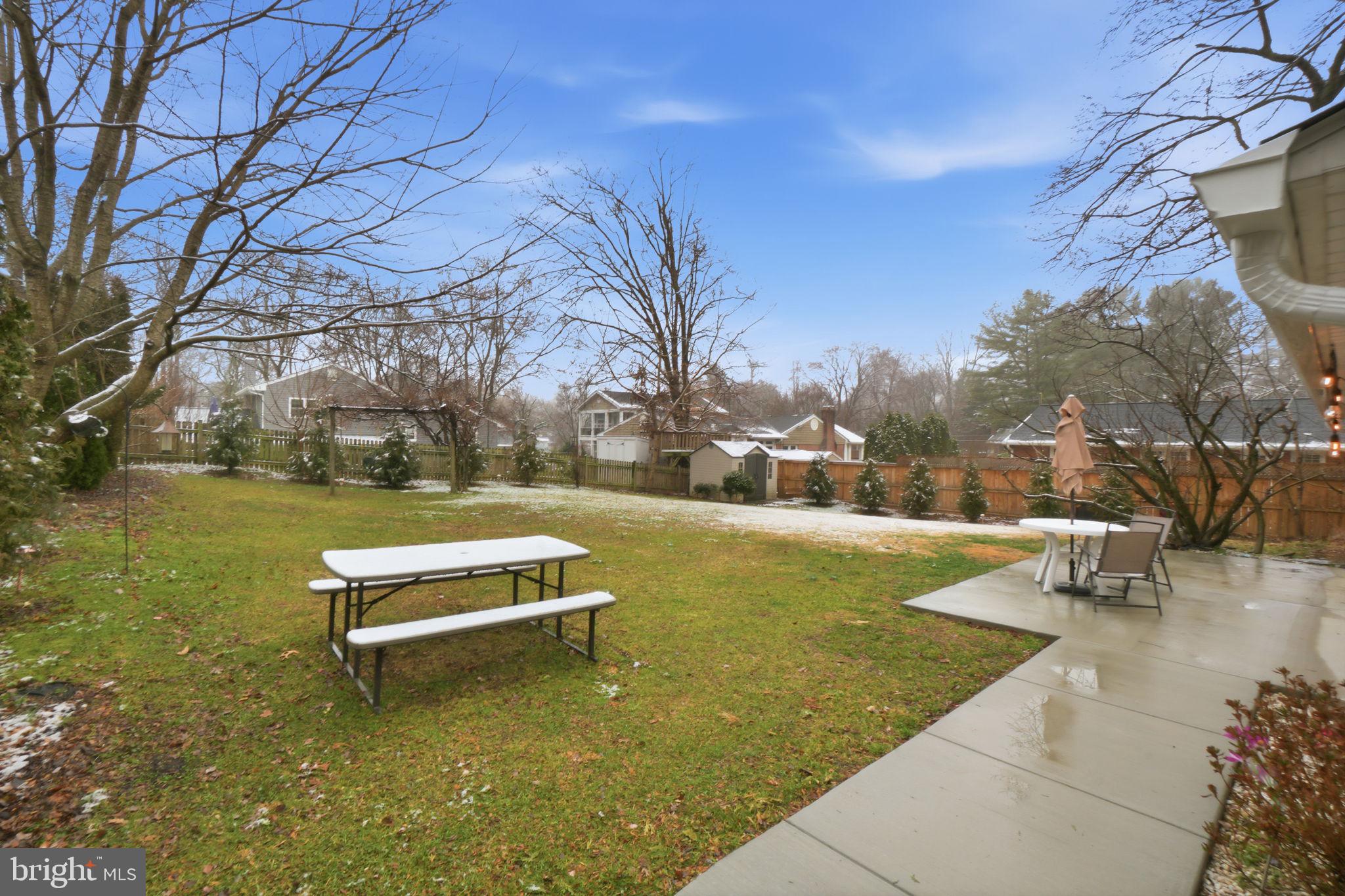 7921 Foote Lane Springfield, VA 22151 - Photo 22 of 26 a view of a yard with swimming pool