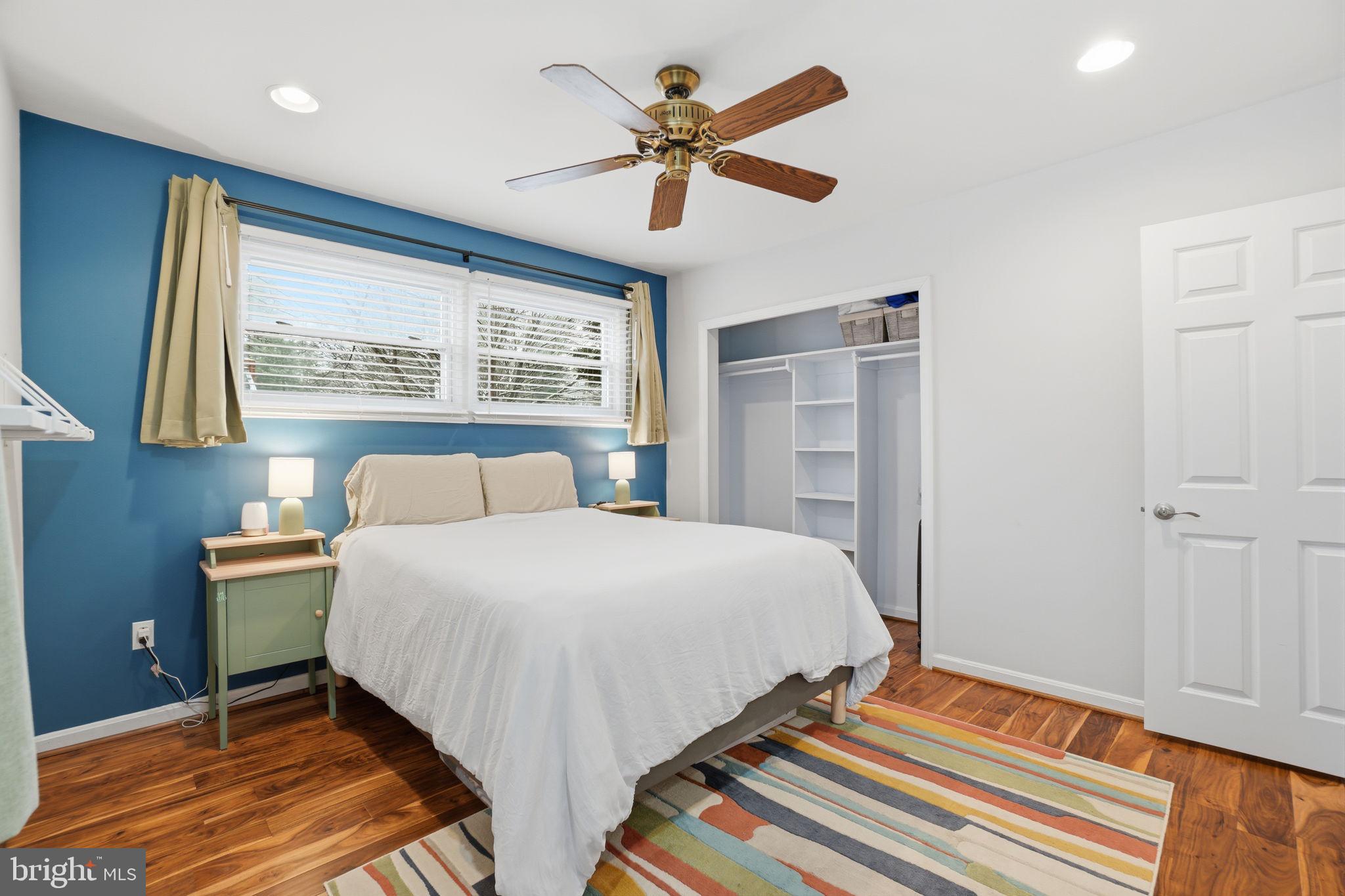 7921 Foote Lane Springfield, VA 22151 - Photo 10 of 26 a bedroom with a bed and a window