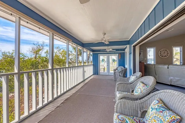 a very nice looking room with a large window